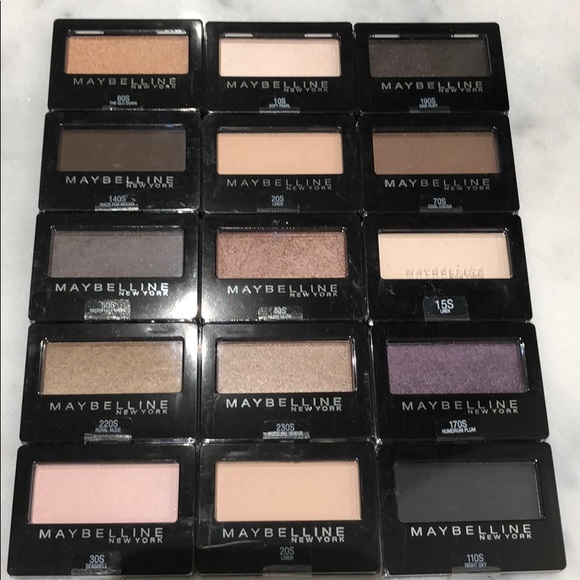 Maybelline Other - $20 for 3 Maybelline single eyeshadow NEW sealed